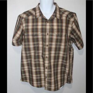 Prana Shortsleeve Button Down Size XL